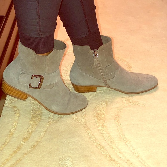 Gray Booties - Picture 1 of 2